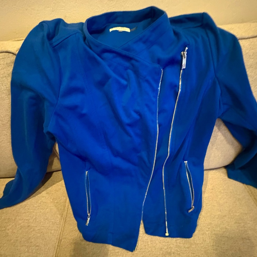 Calvin Klein royal blue zip jacket XL